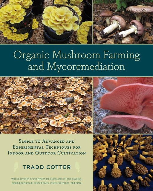 Organic Mushroom Farming and Mycoremediation: Simple to Advanced and Experimental Techniques for Indoor and Outdoor Cultivation - Paperback | Diverse Reads