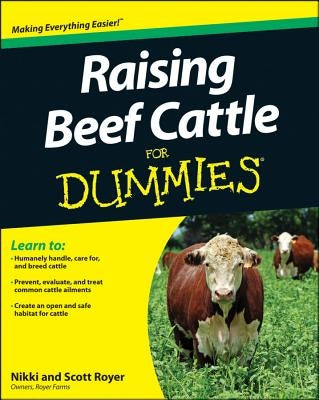 Raising Beef Cattle For Dummies - Paperback | Diverse Reads
