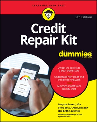 Credit Repair Kit For Dummies - Paperback | Diverse Reads