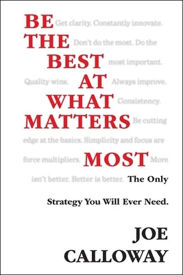 Be the Best at What Matters Most - Hardcover | Diverse Reads