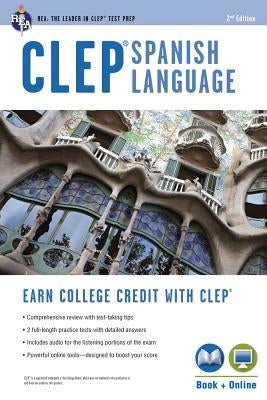 CLEP Spanish Language: Levels 1 and 2 (Book + Online) - Paperback | Diverse Reads