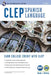 CLEP Spanish Language: Levels 1 and 2 (Book + Online) - Paperback | Diverse Reads