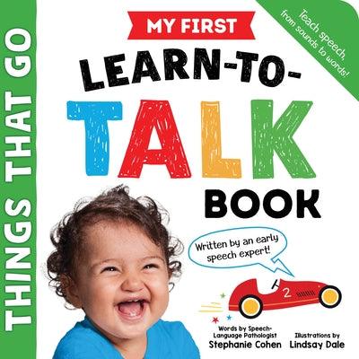 My First Learn-To-Talk Book: Things That Go - Board Book | Diverse Reads