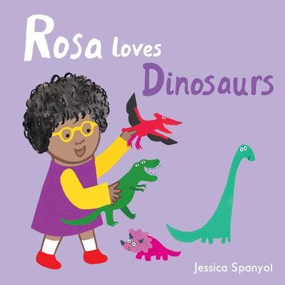 Rosa Loves Dinosaurs - Board Book |  Diverse Reads