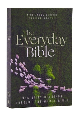 KJV, The Everyday Bible, Paperback, Red Letter, Comfort Print: 365 Daily Readings Through the Whole Bible - Paperback | Diverse Reads