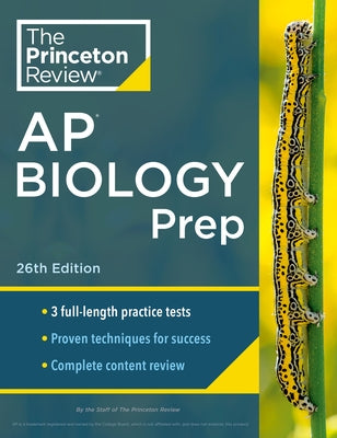 Princeton Review AP Biology Prep, 26th Edition: 3 Practice Tests + Complete Content Review + Strategies & Techniques - Paperback | Diverse Reads