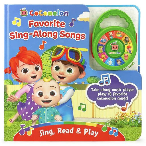 Cocomelon Favorite Sing-Along Songs [With Take Along Music Player] - Board Book | Diverse Reads