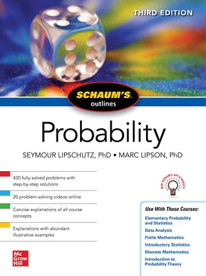 Schaum's Outline of Probability, Third Edition - Paperback | Diverse Reads