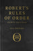 Robert's Rules of Order Newly Revised, Deluxe 12th edition - Hardcover | Diverse Reads