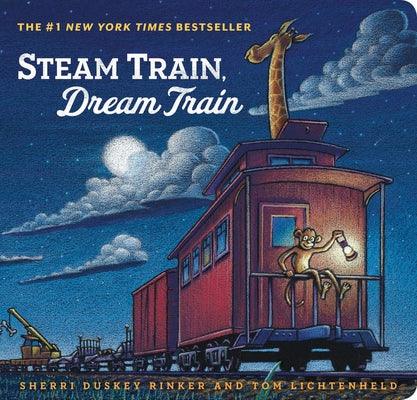 Steam Train, Dream Train (Books for Young Children, Family Read Aloud Books, Children's Train Books, Bedtime Stories) - Board Book | Diverse Reads
