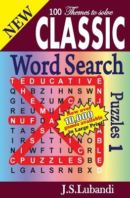 New Classic Word Search Puzzles. - Paperback | Diverse Reads
