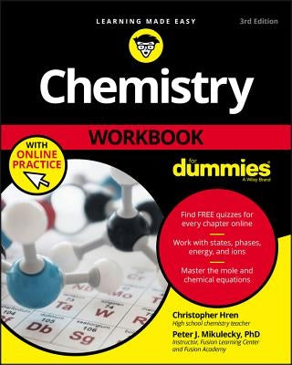Chemistry Workbook For Dummies with Online Practice - Paperback | Diverse Reads