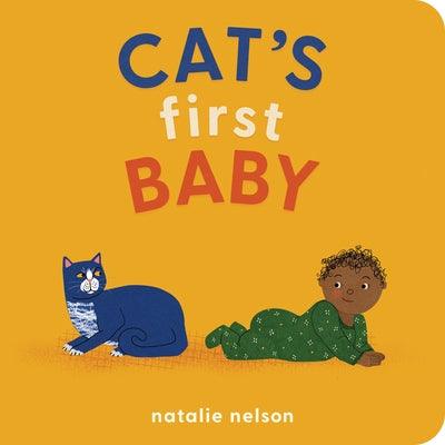Cat's First Baby: A Board Book - Board Book | Diverse Reads