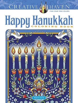 Creative Haven Happy Hanukkah Coloring Book - Paperback | Diverse Reads