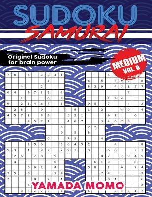 Sudoku Samurai Medium: Original Sudoku For Brain Power Vol. 8: Include 500 Puzzles Sudoku Samurai Medium Level - Paperback | Diverse Reads