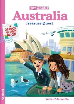 Tiny Travelers Australia Treasure Quest - Hardcover | Diverse Reads