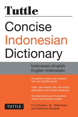 Tuttle Concise Indonesian Dictionary: Indonesian-English English-Indonesian - Paperback | Diverse Reads