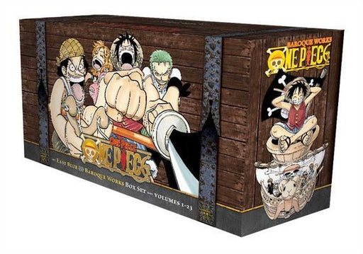 One Piece Box Set 1: East Blue and Baroque Works: Volumes 1-23 with Premium - Boxed Set | Diverse Reads