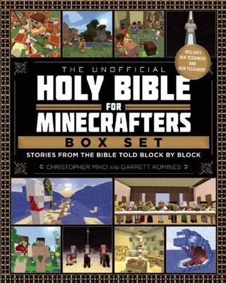 The Unofficial Holy Bible for Minecrafters Box Set: Stories from the Bible Told Block by Block - Hardcover | Diverse Reads