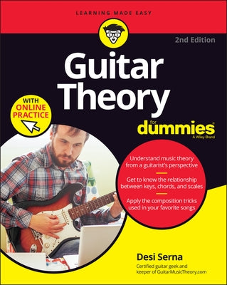 Guitar Theory For Dummies with Online Practice - Paperback | Diverse Reads