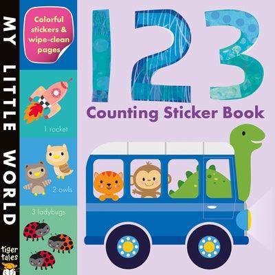 123 Counting Sticker Book - Paperback | Diverse Reads