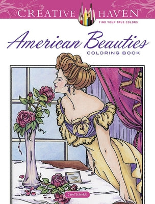 Creative Haven American Beauties Coloring Book - Paperback | Diverse Reads