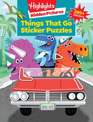 Things That Go Sticker Puzzles - Paperback | Diverse Reads