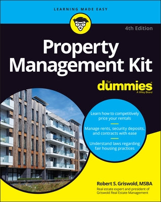 Property Management Kit For Dummies - Paperback | Diverse Reads