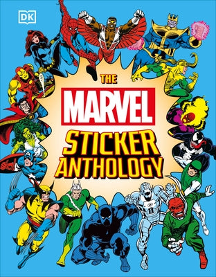 Marvel Sticker Anthology - Hardcover | Diverse Reads