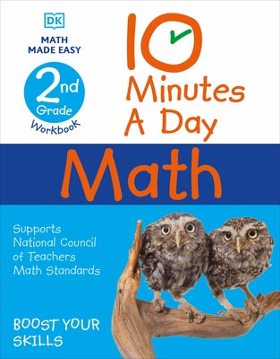 10 Minutes a Day Math, 2nd Grade - Paperback | Diverse Reads