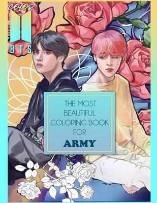 Color BTS! 2: The Most Beautiful BTS Coloring Book For ARMY - Paperback | Diverse Reads
