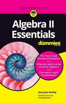 Algebra II Essentials For Dummies - Paperback | Diverse Reads