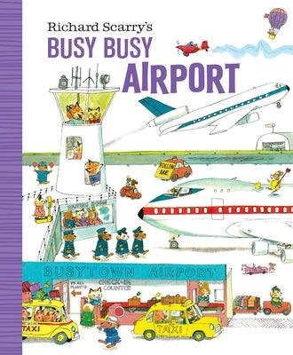 Richard Scarry's Busy Busy Airport - Board Book | Diverse Reads