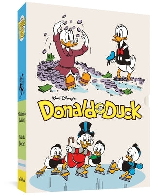 Walt Disney's Donald Duck Gift Box Set Christmas in Duckburg & Under the Polar Ice: Vols. 21 & 23 - Hardcover | Diverse Reads