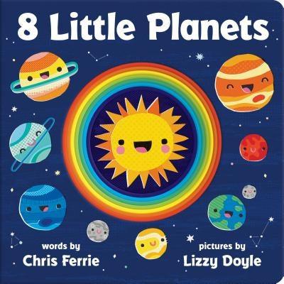 8 Little Planets - Board Book | Diverse Reads