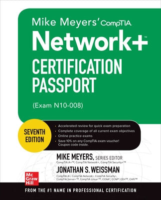 Mike Meyers' Comptia Network+ Certification Passport, Seventh Edition (Exam N10-008) - Paperback | Diverse Reads