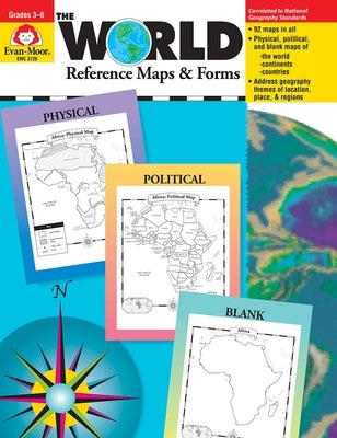 The World - Reference Maps & Forms, Grade 3 - 6 - Teacher Resource - Paperback | Diverse Reads