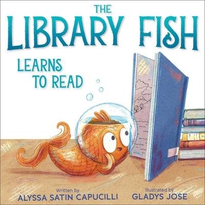 The Library Fish Learns to Read - Hardcover | Diverse Reads
