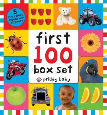 First 100 PB Box Set (5 books): First 100 Words; First 100 Animals; First 100 Trucks and Things That Go; First 100 Numbers; First 100 Colors, ABC, Numbers - Paperback | Diverse Reads