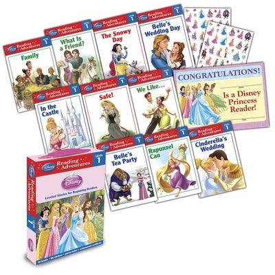 Disney Princess: Reading Adventures Disney Princess Level 1 Boxed Set [With 86 Stickers and Parent Letter, and Achievement Certificate] - Boxed Set | Diverse Reads