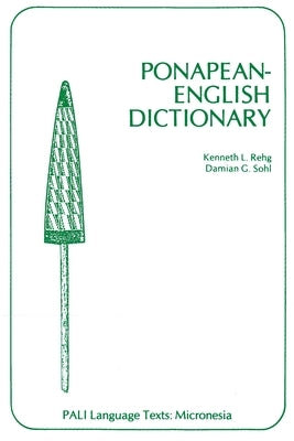 Ponapean-English Dictionary - Paperback | Diverse Reads