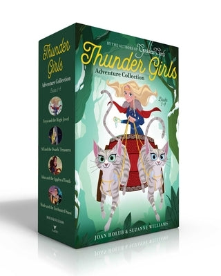 Thunder Girls Adventure Collection Books 1-4 (Boxed Set): Freya and the Magic Jewel; Sif and the Dwarfs' Treasures; Idun and the Apples of Youth; Skade and the Enchanted Snow - Paperback | Diverse Reads
