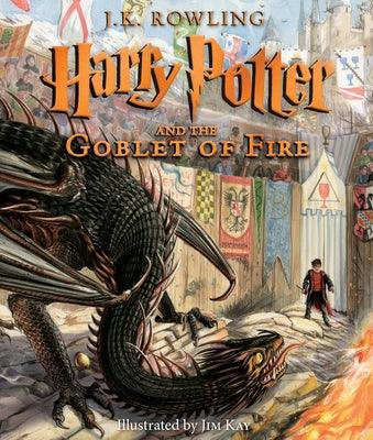 Harry Potter and the Goblet of Fire: The Illustrated Edition (Harry Potter, Book 4): Volume 4 - Hardcover | Diverse Reads
