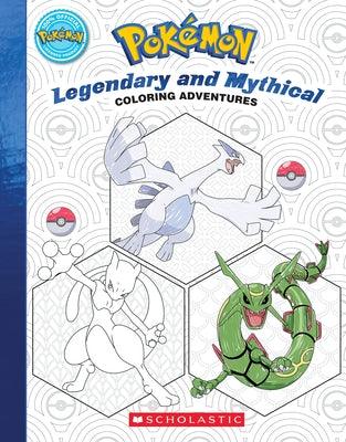 Pokémon Coloring Adventures #2: Legendary & Mythical Pokémon - Paperback | Diverse Reads