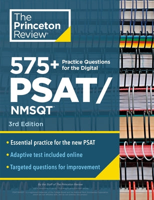 575+ Practice Questions for the Digital Psat/Nmsqt, 3rd Edition: Book + Online / Extra Preparation to Help Achieve an Excellent Score - Paperback | Diverse Reads