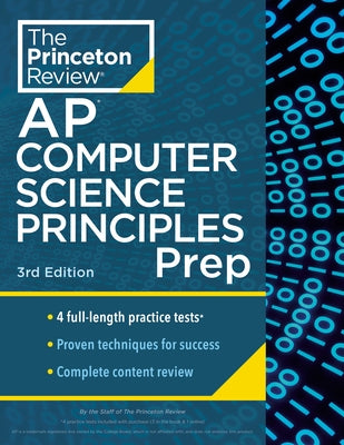 Princeton Review AP Computer Science Principles Prep, 3rd Edition: 4 Practice Tests + Complete Content Review + Strategies & Techniques - Paperback | Diverse Reads
