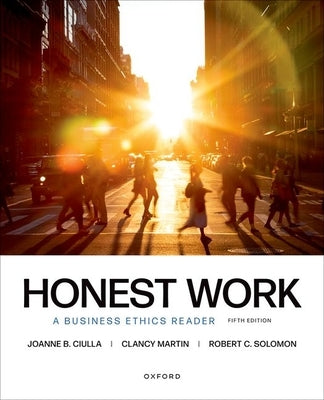 Honest Work: A Business Ethics Reader - Paperback | Diverse Reads