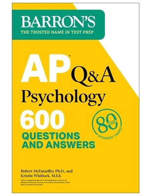 AP Q&A Psychology, Second Edition: 600 Questions and Answers - Paperback | Diverse Reads