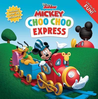 Disney Mickey Mouse Clubhouse: Choo Choo Express Lift-The-Flap - Paperback | Diverse Reads