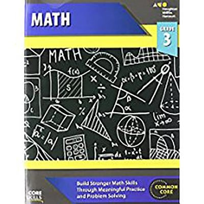 Steck-Vaughn Core Skills Mathematics: Workbook Grade 3 / Edition 1 - Paperback | Diverse Reads